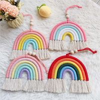 Casual Rainbow Yarn Pendant main image 4