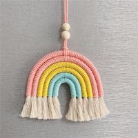 Casual Rainbow Yarn Pendant sku image 3