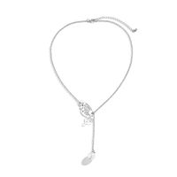 Classic Style Butterfly Imitation Pearl Alloy Women's Necklace sku image 2