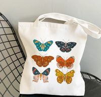 Women's Simple Style Artistic Animal Mushroom Butterfly Shopping Bags main image 4