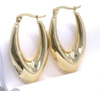 1 Pair Ig Style U Shape Plating Stainless Steel Earrings sku image 3