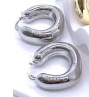 1 Pair Ig Style U Shape Plating Stainless Steel Earrings sku image 6