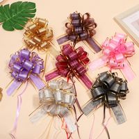 Flower Plastic Holiday Party Colored Ribbons Gift Wrapping Supplies main image 1