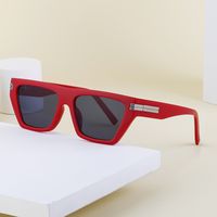 Nordic Style Oversized Cool Style Solid Color Pc Square Full Frame Men's Sunglasses main image 8