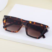 Nordic Style Oversized Cool Style Solid Color Pc Square Full Frame Men's Sunglasses main image 4