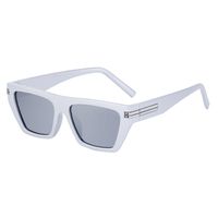 Nordic Style Oversized Cool Style Solid Color Pc Square Full Frame Men's Sunglasses sku image 9