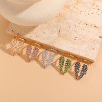Classic Style Shiny Wings Copper 14k Gold Plated Zircon Open Rings In Bulk main image 8