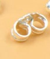 Simple Style Solid Color Brass Plating Gold Plated Ear Nuts sku image 2