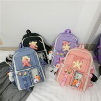 Solid Color Daily Women's Backpack main image 4