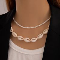 Korean Style Pearl Necklace Women's Single Layer Necklace main image 7