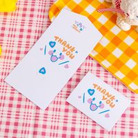 Sweet Letter Heart Shape Paper Birthday Festival Card main image 2