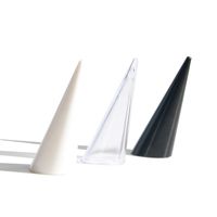 Simple Style Solid Color Plastic Jewelry Rack main image 2