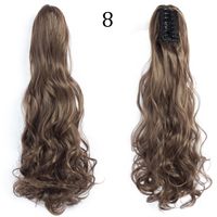 Women's Simple Style Casual High Temperature Wire Centre Parting Long Curly Hair Wigs sku image 5