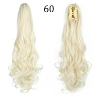 Women's Simple Style Casual High Temperature Wire Centre Parting Long Curly Hair Wigs sku image 12