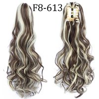 Women's Simple Style Casual High Temperature Wire Centre Parting Long Curly Hair Wigs sku image 17