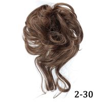 Unisex Simple Style Casual Domestic Silk Long Bangs Curls Wigs sku image 3
