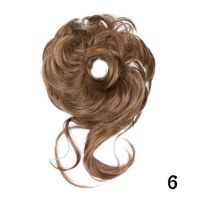 Unisex Simple Style Casual Domestic Silk Long Bangs Curls Wigs sku image 7