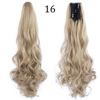 Women's Simple Style Casual High Temperature Wire Centre Parting Long Curly Hair Wigs sku image 7