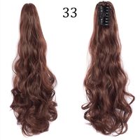 Women's Simple Style Casual High Temperature Wire Centre Parting Long Curly Hair Wigs sku image 11