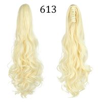 Women's Simple Style Casual High Temperature Wire Centre Parting Long Curly Hair Wigs sku image 15
