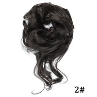 Unisex Simple Style Casual Domestic Silk Long Bangs Curls Wigs sku image 2