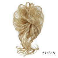 Unisex Simple Style Casual Domestic Silk Long Bangs Curls Wigs sku image 14