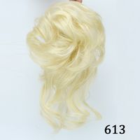 Unisex Simple Style Casual Domestic Silk Long Bangs Curls Wigs sku image 22