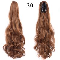 Women's Simple Style Casual High Temperature Wire Centre Parting Long Curly Hair Wigs sku image 10