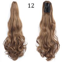 Women's Simple Style Casual High Temperature Wire Centre Parting Long Curly Hair Wigs sku image 6