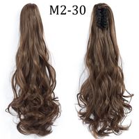 Women's Simple Style Casual High Temperature Wire Centre Parting Long Curly Hair Wigs sku image 18