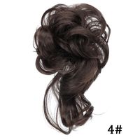 Unisex Simple Style Casual Domestic Silk Long Bangs Curls Wigs sku image 5