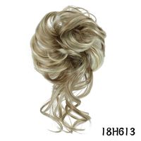 Unisex Simple Style Casual Domestic Silk Long Bangs Curls Wigs sku image 9