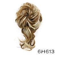 Unisex Simple Style Casual Domestic Silk Long Bangs Curls Wigs sku image 8