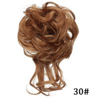 Unisex Simple Style Casual Domestic Silk Long Bangs Curls Wigs sku image 16