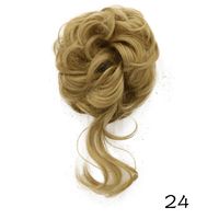 Unisex Simple Style Casual Domestic Silk Long Bangs Curls Wigs sku image 12