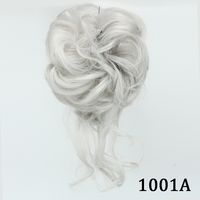 Unisex Simple Style Casual Domestic Silk Long Bangs Curls Wigs sku image 23