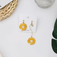 1 Pair Of Fashion Floral Plating Stud Earrings For Women sku image 29