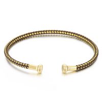 Style Simple Couleur Unie Acier Inoxydable Plaqué Or 18k Bracelet sku image 1