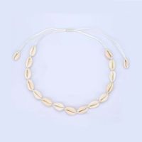 Vacation Shell Rope Shell Unisex Bracelets Necklace sku image 10