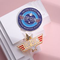 Commute Letter Alloy Plating Unisex Brooches main image 4