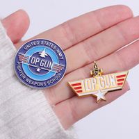 Commute Letter Alloy Plating Unisex Brooches main image 2