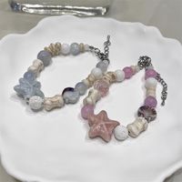 Wholesale Jewelry Vacation Starfish Alloy Ceramics Beaded Bracelets main image 5