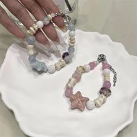 Wholesale Jewelry Vacation Starfish Alloy Ceramics Beaded Bracelets main image 2
