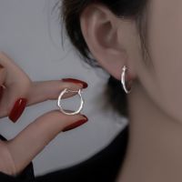 1 Pair Simple Style Round Inlay Alloy Pearl Zircon Drop Earrings sku image 20