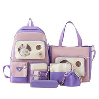 Color Block Daily Women's Backpack sku image 2
