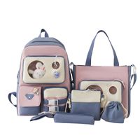 Color Block Daily Women's Backpack sku image 3