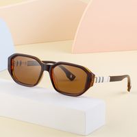 Formal Solid Color Cool Style Solid Color Pc Square Full Frame Men's Sunglasses main image 8