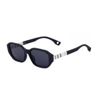 Formal Solid Color Cool Style Solid Color Pc Square Full Frame Men's Sunglasses main image 4