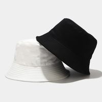 Unisex Elegant Simple Style Solid Color Bucket Hat main image 5