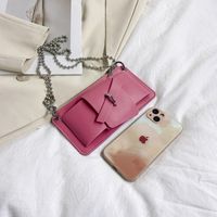 Women's Small Summer Pu Leather Classic Style Square Bag main image 4